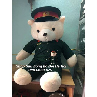 Gấu Bông Bộ Đội Lục Quân 1m2