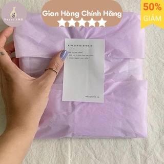 Giấy nến gói hàng, gói quà màu tím nhạt