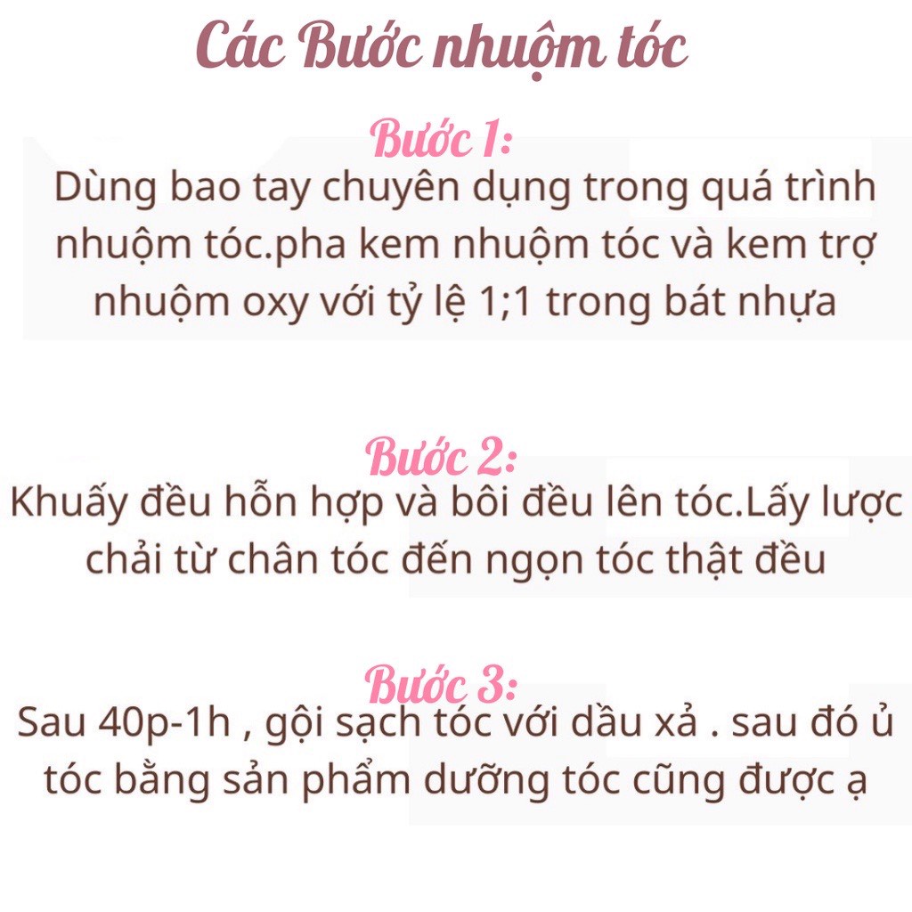 Kem nhuộm tóc PHỦ BẠC màu NÂU ĐỎ, phủ bạc hoàn toàn, siêu dưỡng tóc chắc khỏe | Judy Hair