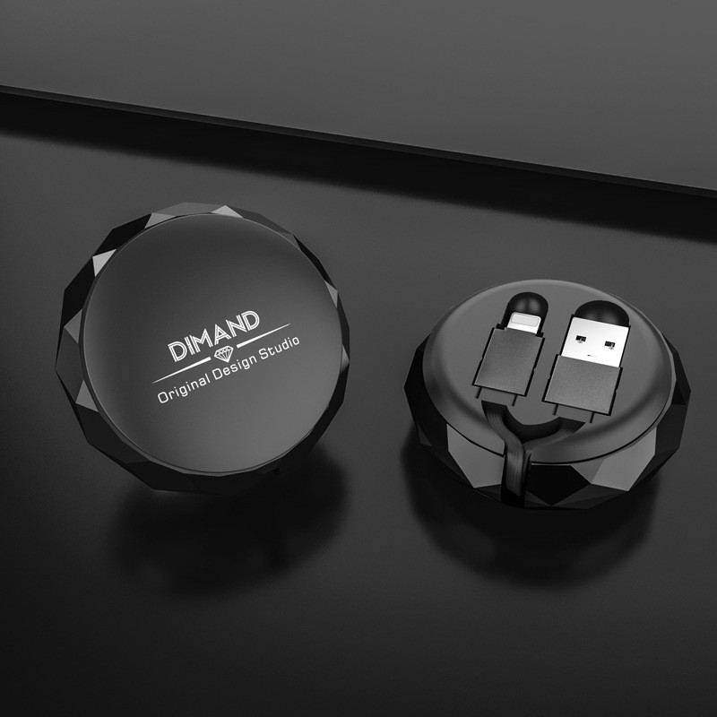 Cáp Sạc Dây Rút Thông Minh - Dây sạc iphone, sam sung, oppo và các dòng máy androi