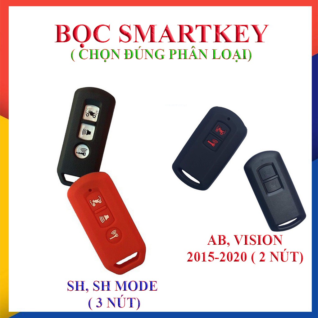 Bọc chìa khoá Smartkey thông minh Lead air blade/sh,shmode