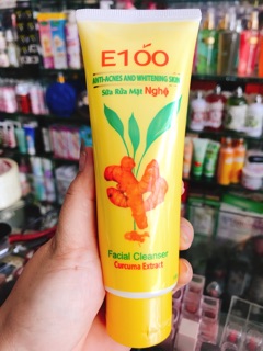 SỮA RỬA MẶT NGHỆ E100 ( 100g)