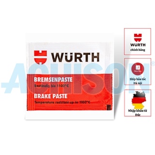 Chính hãng Wurth Gói mỡ tra má phanh Wurth Brake Paste 5.5g W-1105