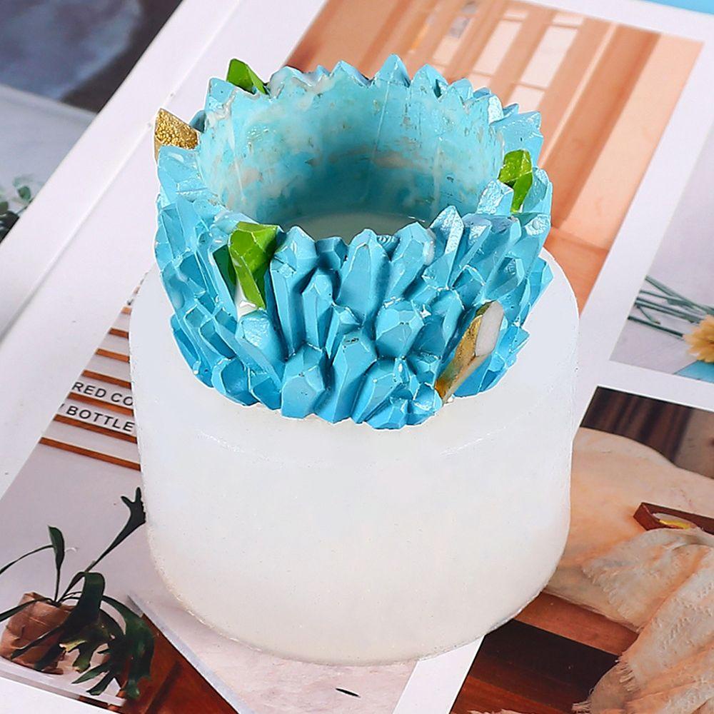 LONTIME Khuôn Silicone Tạo Hình Làm Chậu Hoa / Nến Bằng Resin