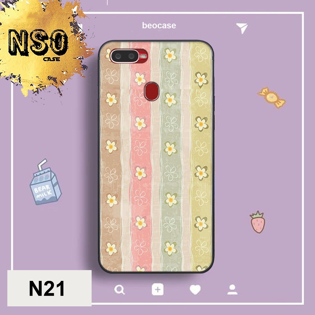 HÀNG NEW  Ốp Oppo A5S - Oppo A7 - Oppo F9 - Oppo A12 In Hình họa tiết đơn giản đẹp