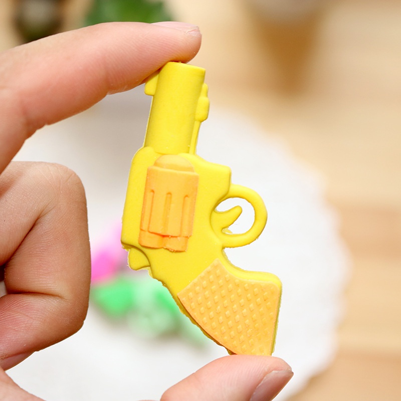 Tẩy gôm xóa hình súng ngắn ( Sỉ 1 hộp 36 tẩy )