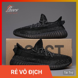 Giày Sneaker Yz 350 Đen Full Phản quang