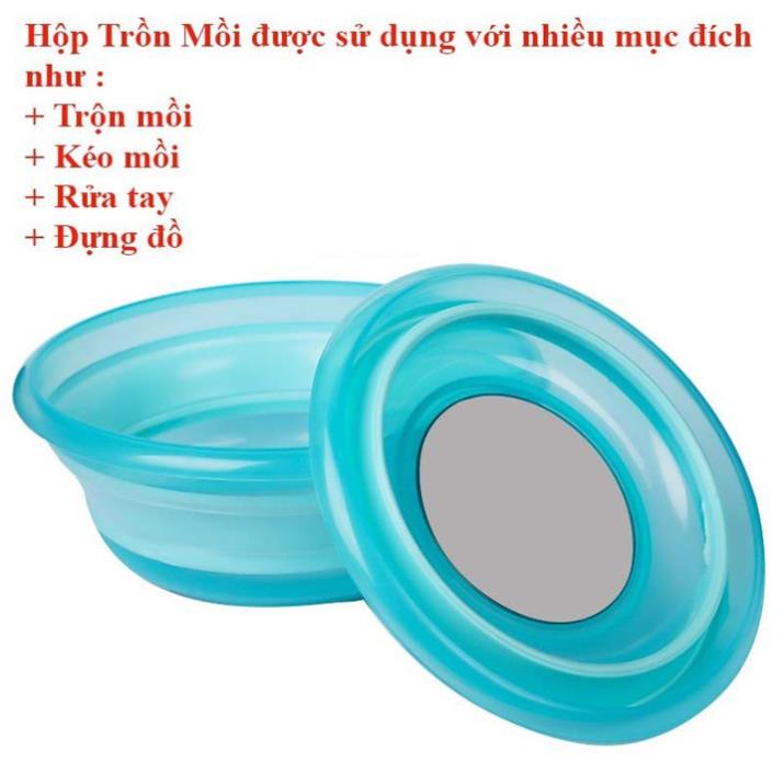 Bát Trộn Mồi Câu Cá Silicon Chuyên Dụng Câu Đơn Câu Đài Cao Cấp HPK7- phạm phương