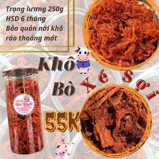 KHÔ BÒ XÉ SỢI ĐÓNG LON