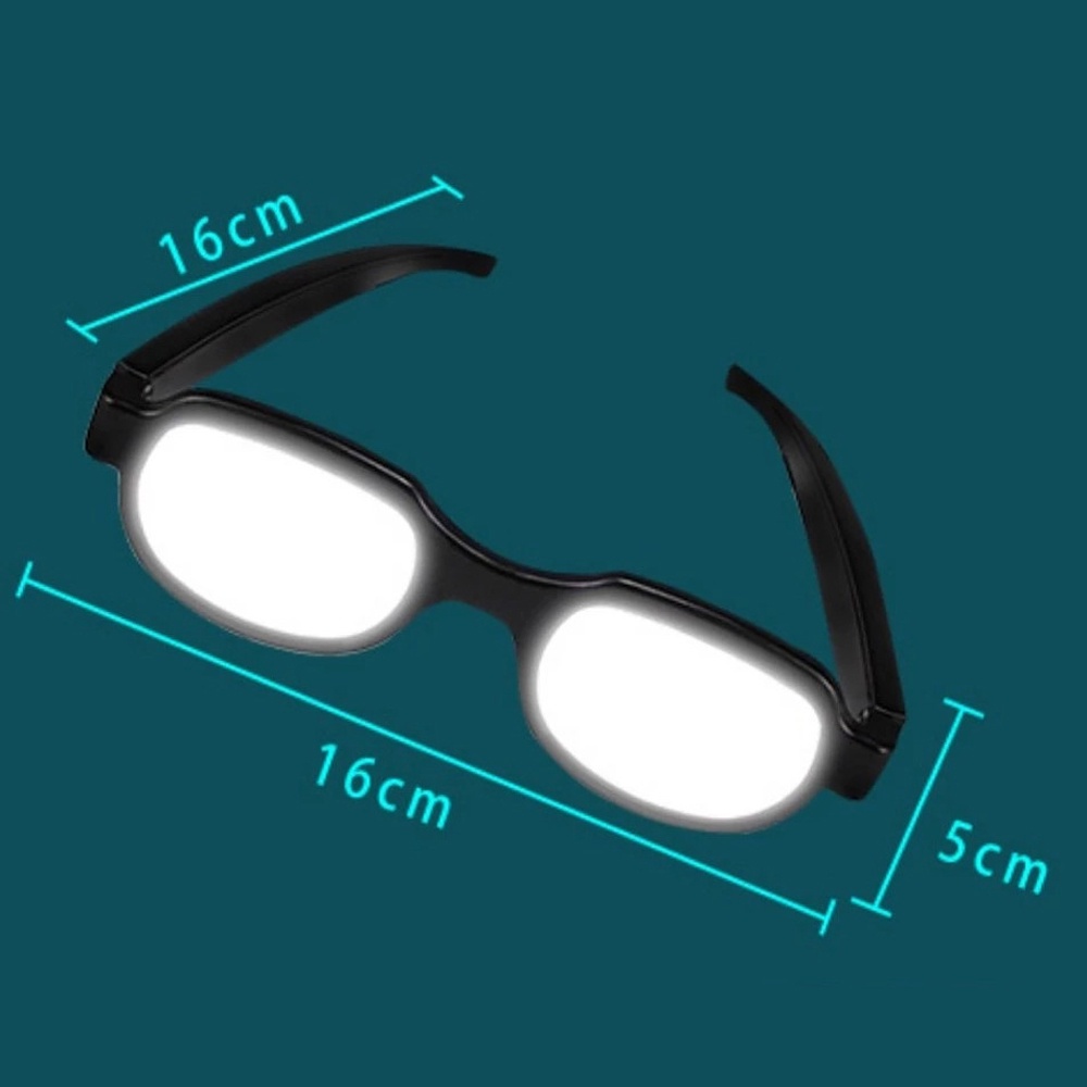 Mắt kính hóa trang thám tử Conan có đèn led sáng nhiều màu