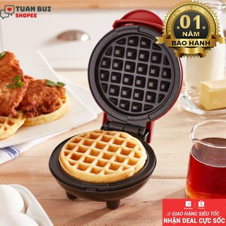 Máy nướng bánh DASH màu đỏ