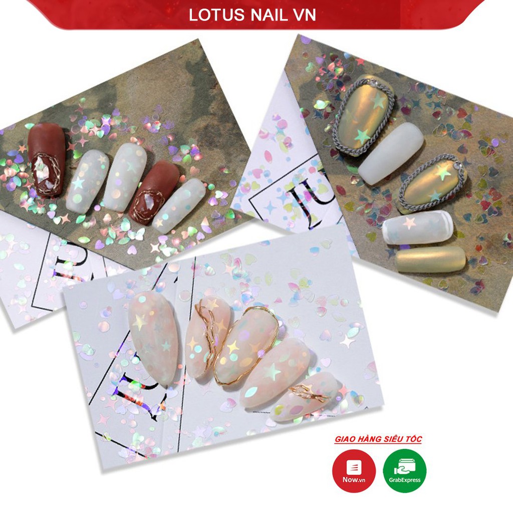 Phụ kiện nail trang trí móng phong cách Hàn Quốc
