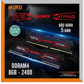 Ram Tản Nhiệt Gloway DDR4 / 8GB 2400MHz - Bảo Hành Chính Hãng 5 Năm