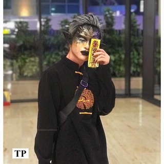Sơ Mi cổ tàu Unisex (ảnh thật)