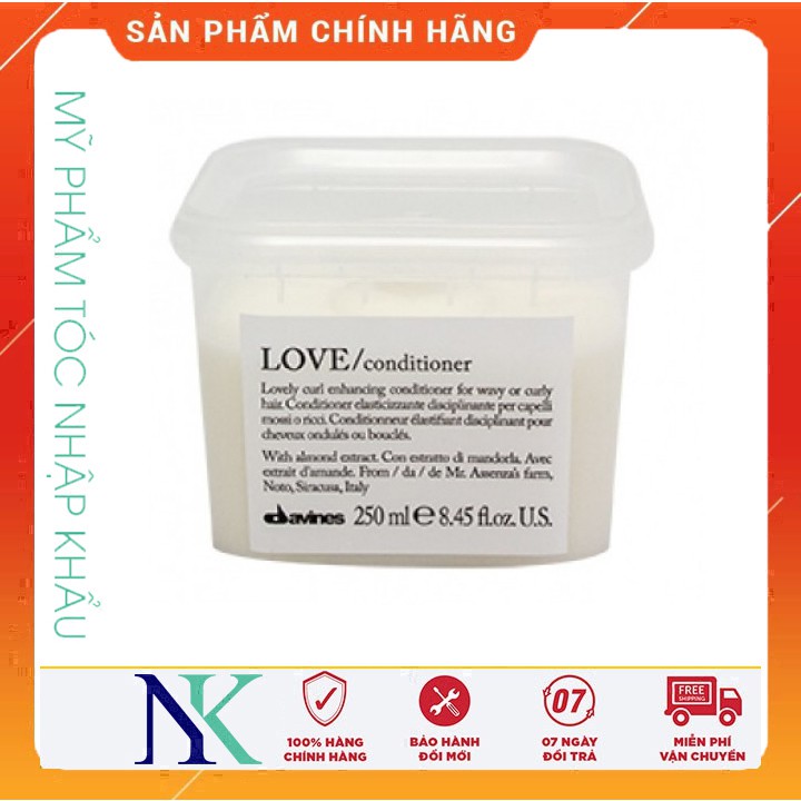 Dầu xã kiểm soát và tăng độ đàn hồi, độ phồng cho tóc xoăn LOVE CURL 250ml