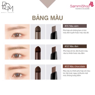 CHÌ MÀY BOM 3 TRONG 1 TRIPLE EDGE EYEBROW