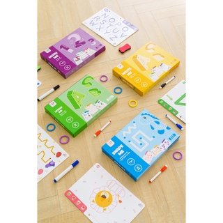 Sách vẽ tô xóa thông minh Lalala Baby, 4 màu tự chọn