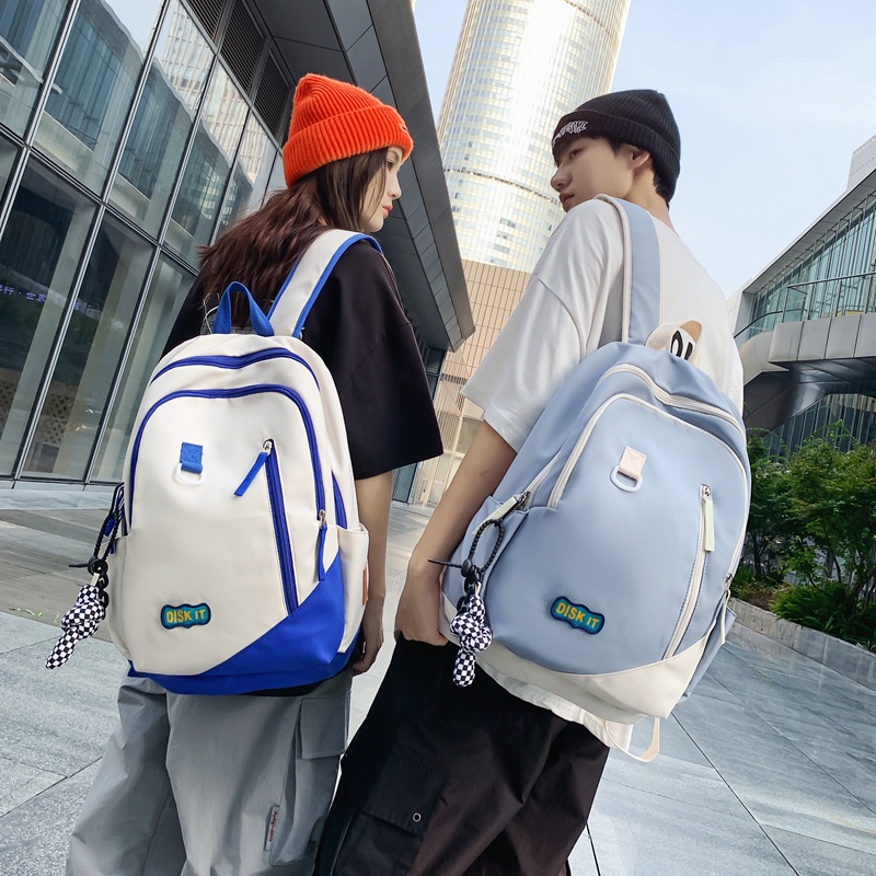 Balo học sinh Prettyzys sức chứa lớn 14 inch phong cách Hàn Quốc 2022