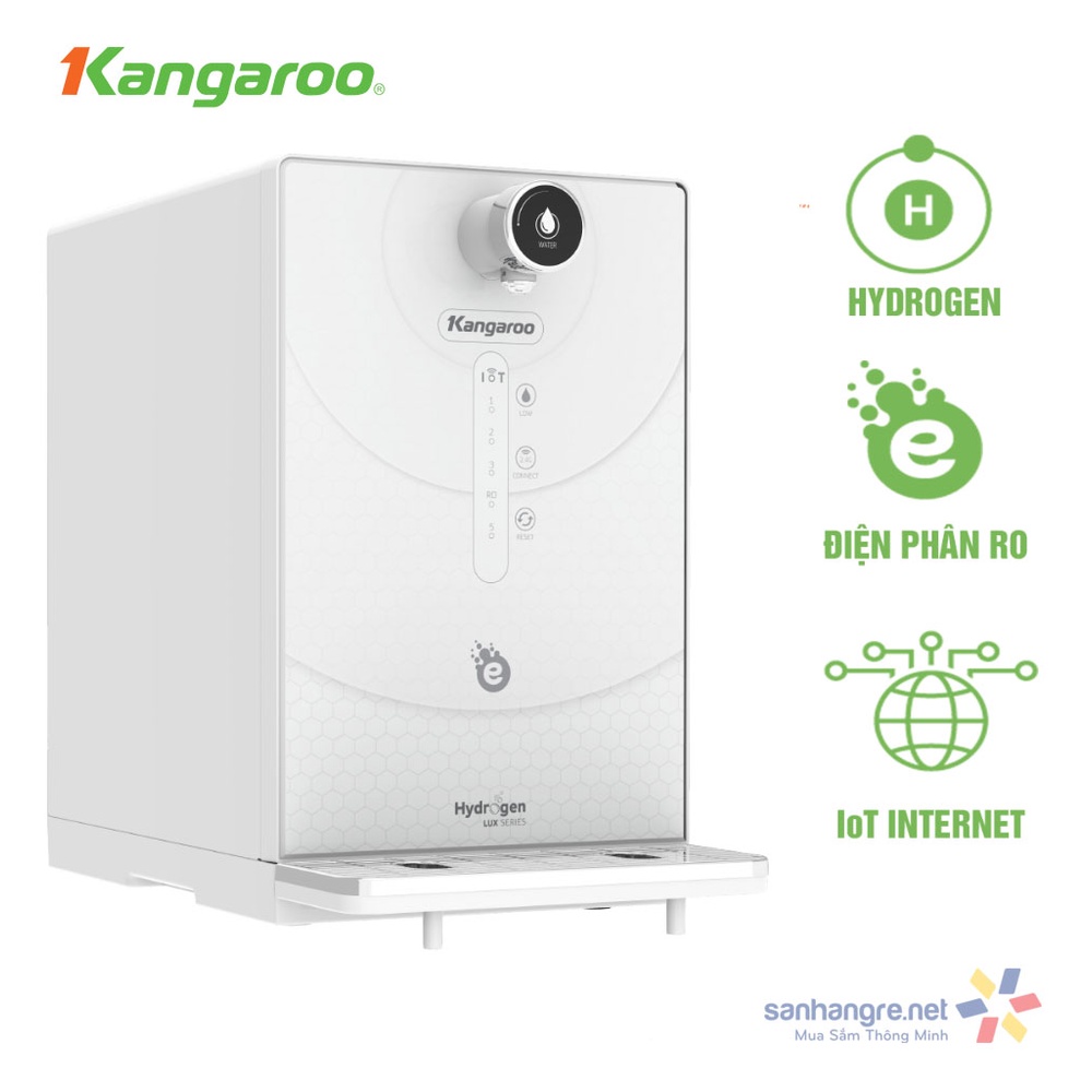 Máy lọc nước Kangaroo Hydrogen ion kiềm KG100EED-IoT