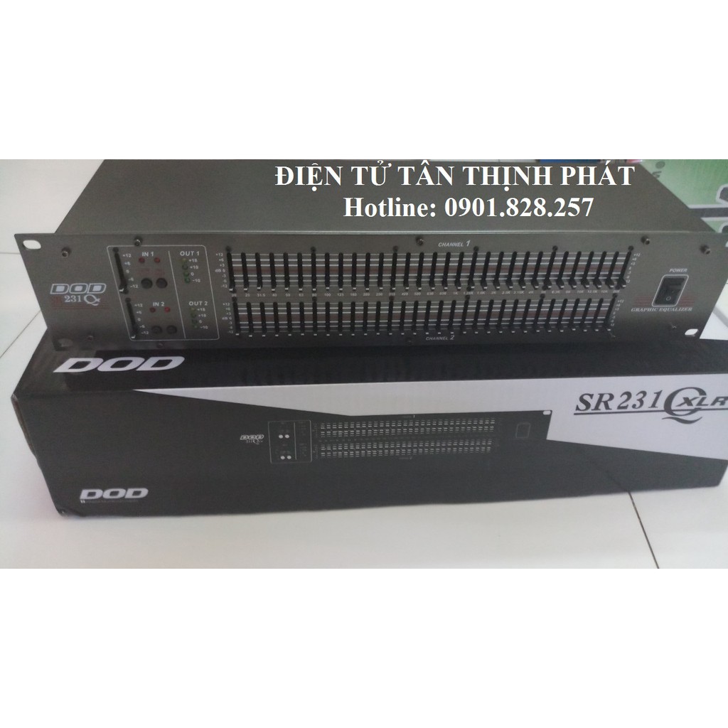 Lọc xì equalizer dod sr231 hàng chuẩn loại 1- dod 231- equalizer dod sr321