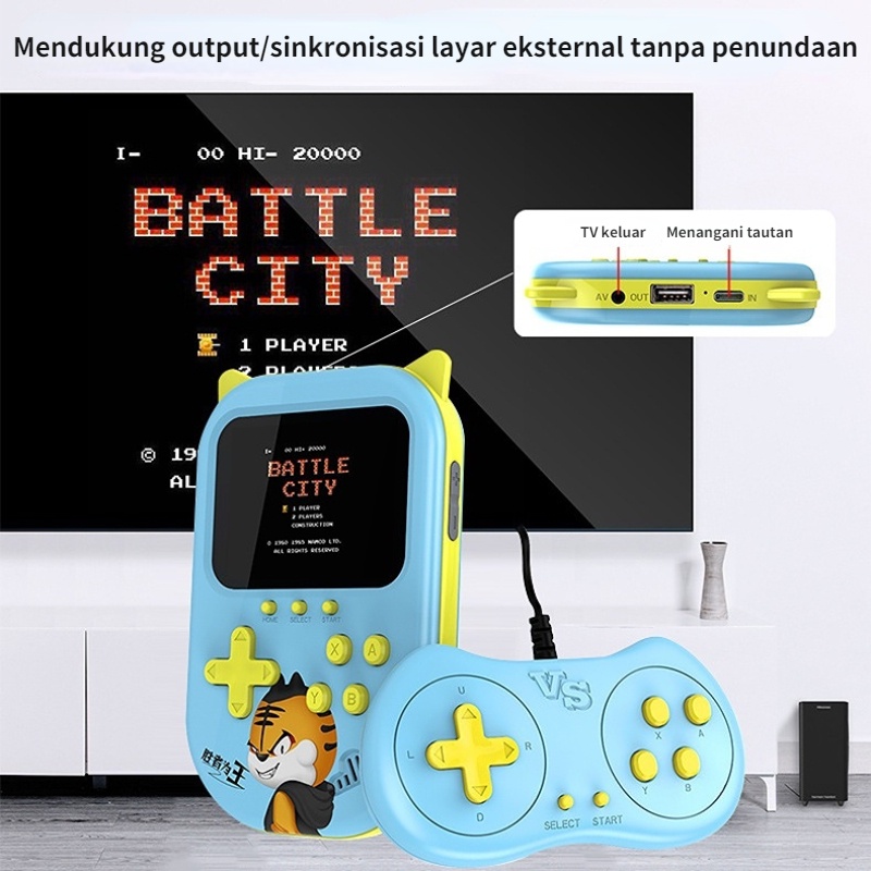 Máy chơi game cầm tay A10 500 trò chơi và pin dự phòng 5000MAH