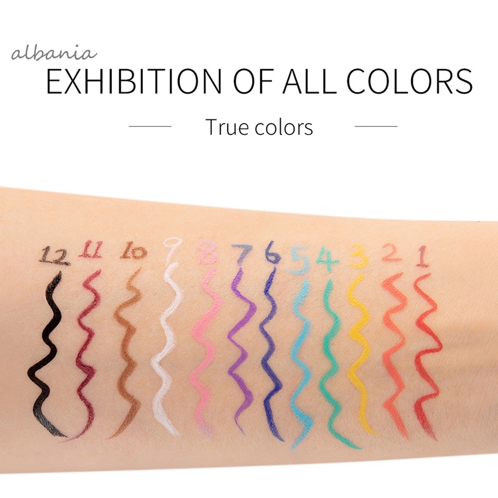 Bút kẻ mắt màu sắc tinh tế chống thấm nước dành cho trang điểm | BigBuy360 - bigbuy360.vn