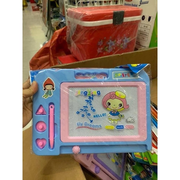 Bảng viết tự xoá thông minh cho bé kèm bút