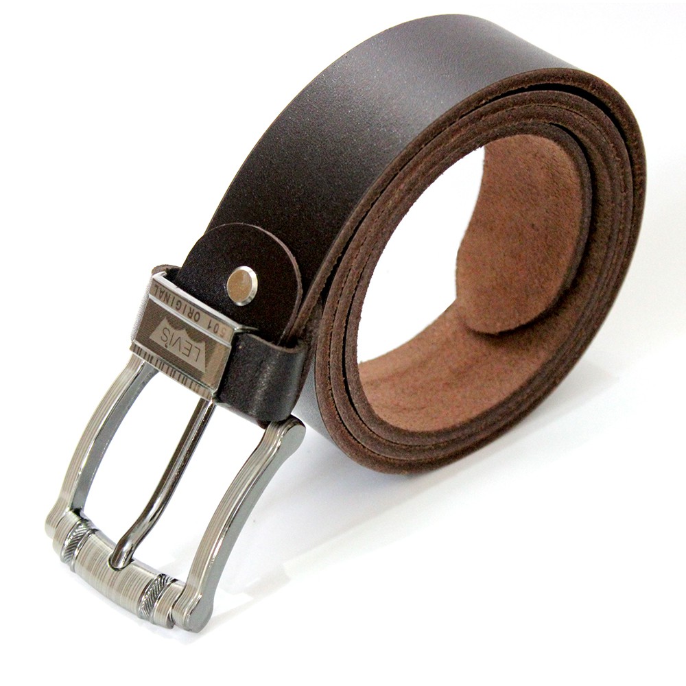 Thắt Lưng Da Bò Thật Màu Nâu - Bảo Hành 3 Năm - Andromeda