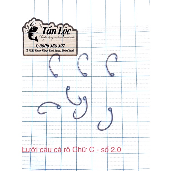 LƯỠI CÂU CÁ RÔ, CÁ TRÊ ĐỒNG