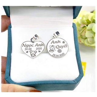 mặt bạc khắc tên của bé, Bạc chuẩn MC