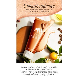 [DATE 1/2023] Mặt nạ Origins GinZing Peel-Off Mask to Refine and Refresh 75ml