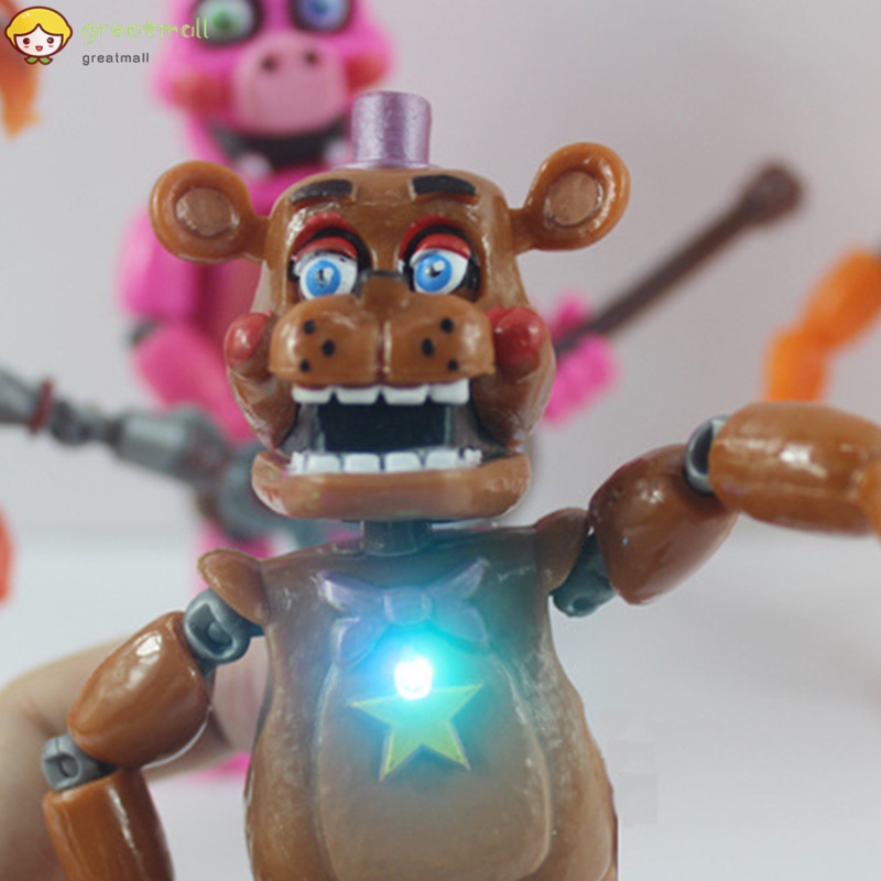 Đồ chơi mô hình gấu Teddy trong Five Nights at Freddy's làm quà cho trẻ em