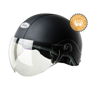 Nón bảo hiểm nửa đầu Nón Sơn Asia 128K có kính [chính hãng Asia] (bảo hành trọn đời)