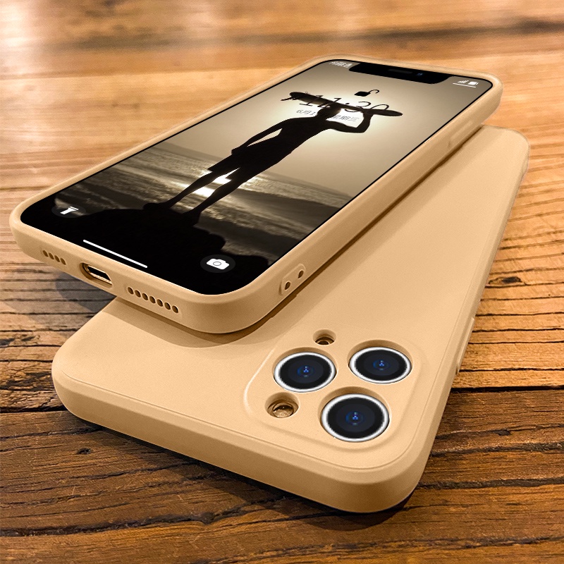 Ốp Điện Thoại silicone Dạng Lỏng Chống Sốc Cho iphone 13 pro 12 pro max 11 iphone xs max xr x/xs 7 8 plus