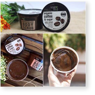 [Mã chiết khấu giảm giá mỹ phẩm sỉ chính hãng] Tẩy Da Chết Toàn Thân Organic Coffee & Sugar Body Scrub