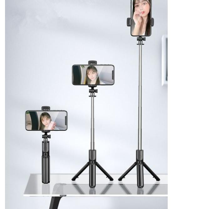 Gậy Selfie Kiêm Tripod 3 Trong 1 Xoay 360 Độ S03 | BigBuy360 - bigbuy360.vn