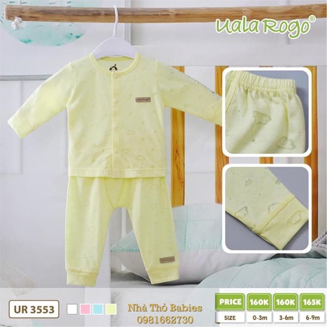 Bộ sơ sinh cài giữa 3553_Ualarogo
