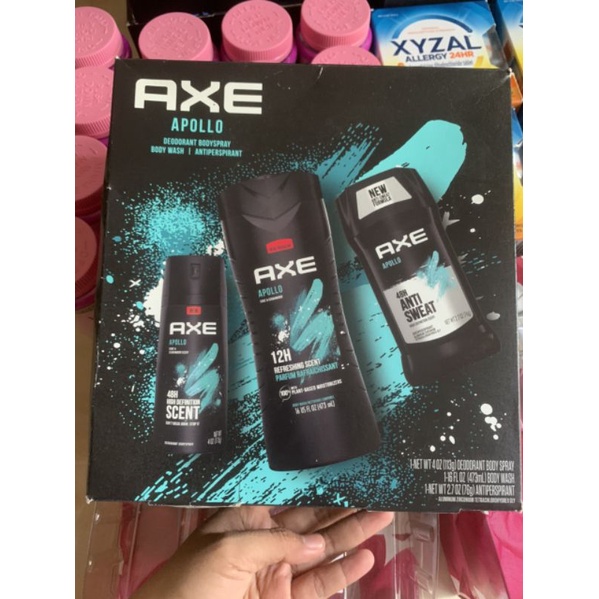 [ Hàng Mỹ 100% ] Set 3 Món AXE Dành Cho Phái Nam