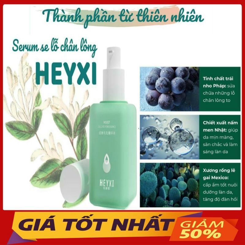 ( Chính hãng) Serum se khít lỗ chân lông Heyxi 60ml