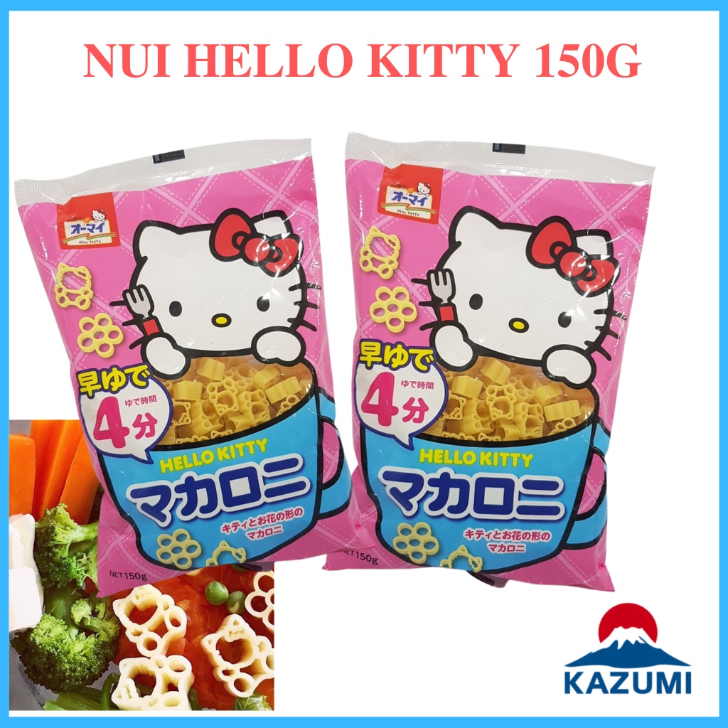 Nui Ăn Dặm Hello Kitty Hình Hoa 150G Nhật Bản [DATE T8 2023] thumbnail