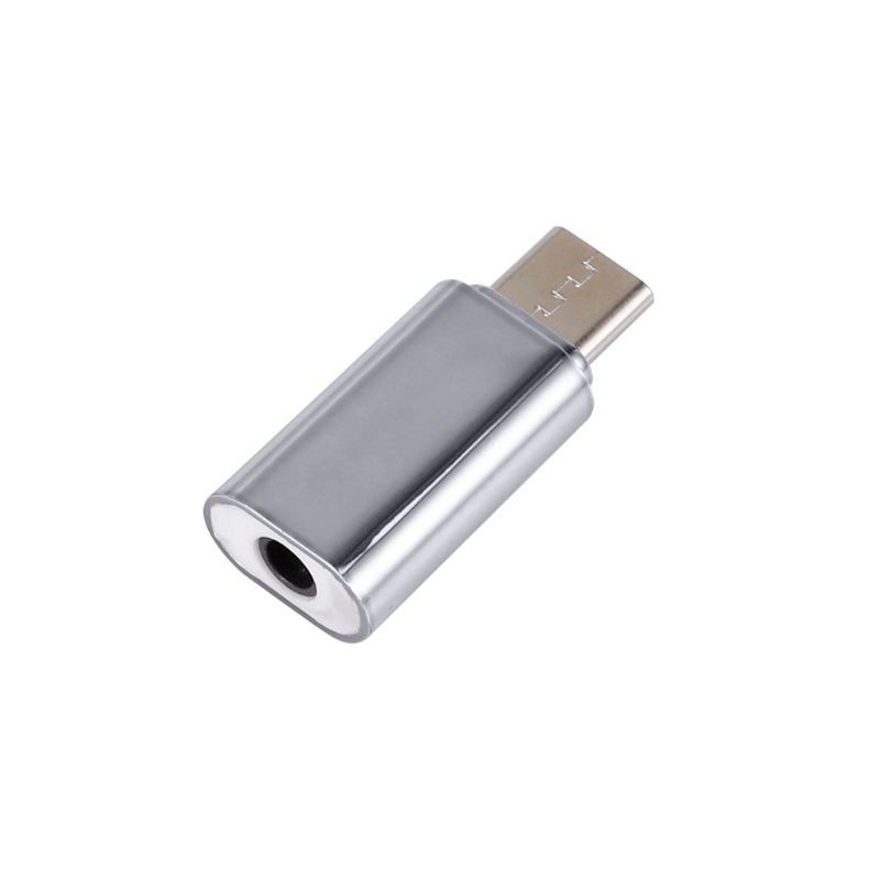 Đầu Chuyển Đổi Âm Thanh Cổng Usb Type C Sang Cổng Cắm 3.5mm Cho Xiaomi Huawei Google Pixel Oneplus 1