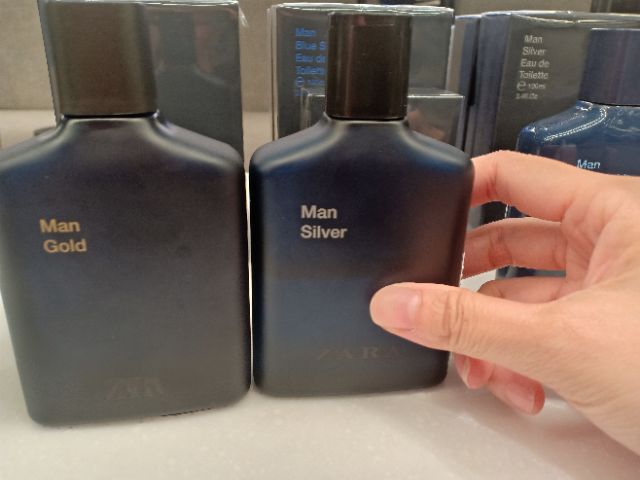 Set 2 chai nước hoa Zara Man Gold + Silver | Thế Giới Skin Care