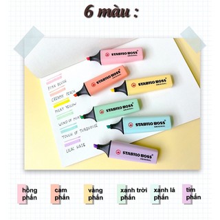 Bút nhớ dòng/ highlight cao cấp Stabilo (Đức)