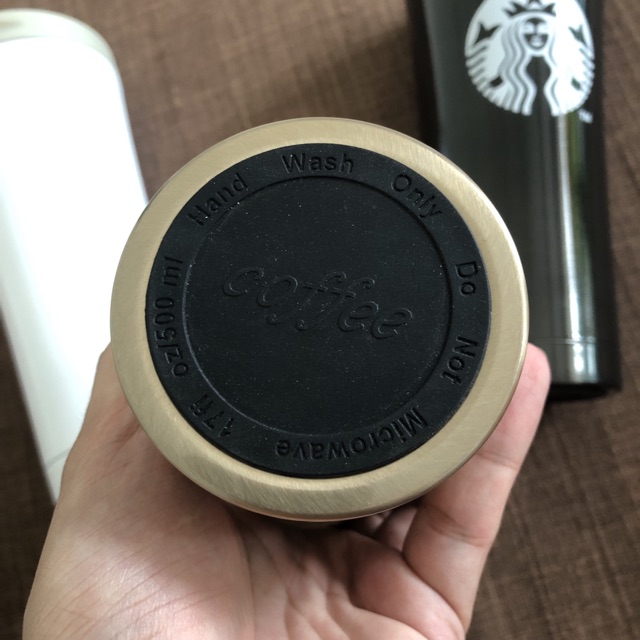 [Tặng Túi Bảo Vệ] Ly giữ nhiệt Inox 304 Logo Starbucks 500ml Thái Lan