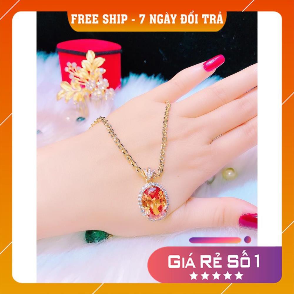 [SIÊU GIẢM GIÁ] Dây chuyền nữ mạ vàng Gadoshop VD03041914 - đeo đi đám cưới vô cùng quý phái