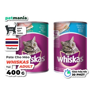 Pate Whiskas Adult lon 400g