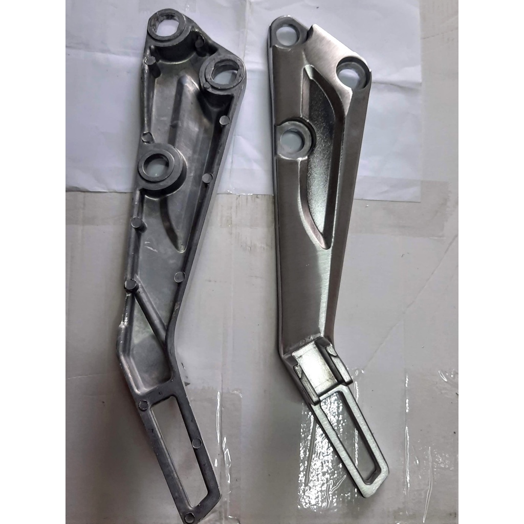 Cặp bát gác chân sau nhôm dành cho Wave nhỏ loại ngắn và dài