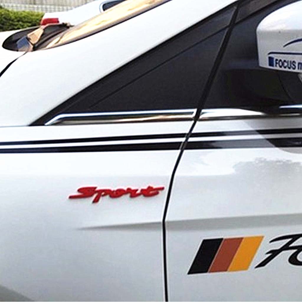 Chữ Sport Dán Oto -  Decal Sport Kim Loại Dán Trang Trí Xe Ô Tô VER 2 CARZONE.TOP
