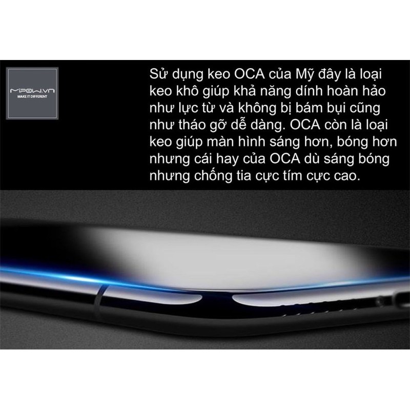 Kính cường lực Vua Trâu MIPOW Kingbull Full Màn Trong suốt IPHONE 15 PROMAX 14 PRO MAX 13 PRO MAX 12PRO MAX 11