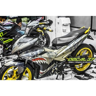 Tem Trùm Exciter 150 Rỉ sét đen xám